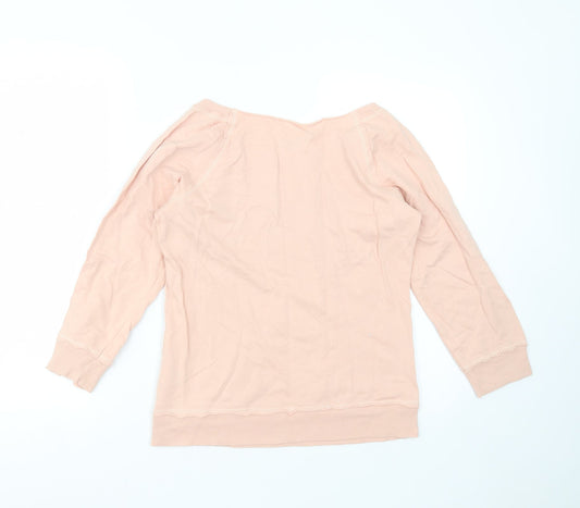 Womens UK Size 12 Marks and Spencer Pink Pullover Sweatshirt