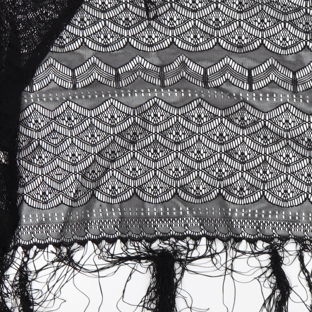 Womens UK Size M Select Black Cardigan Jumper