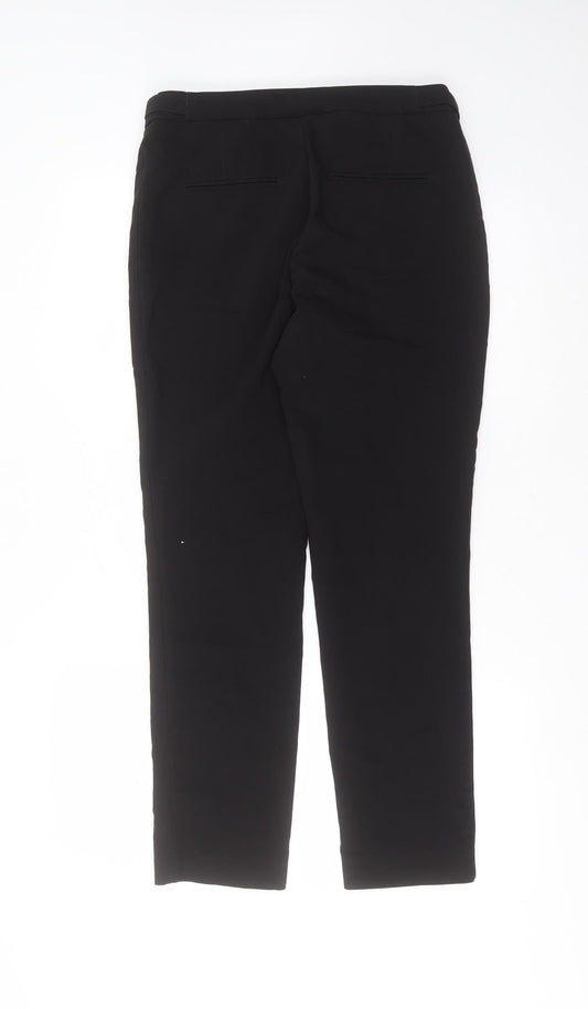 Womens UK Size 10 H&M Regular Fit Black Trousers