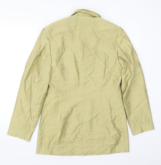 George Womens Green Jacket Size 12 Button