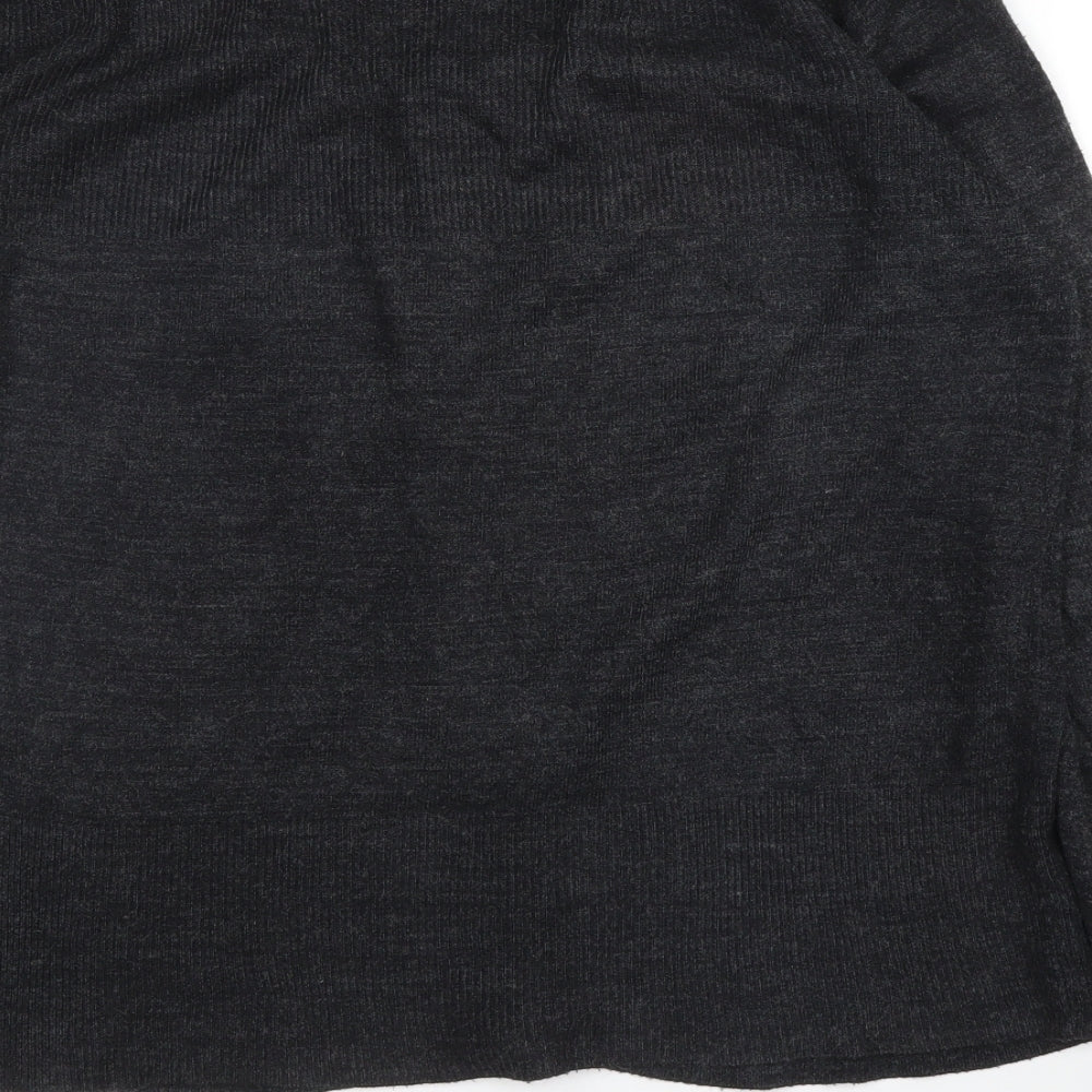 Womens UK Size 12 Evie Grey Cardigan Jumper