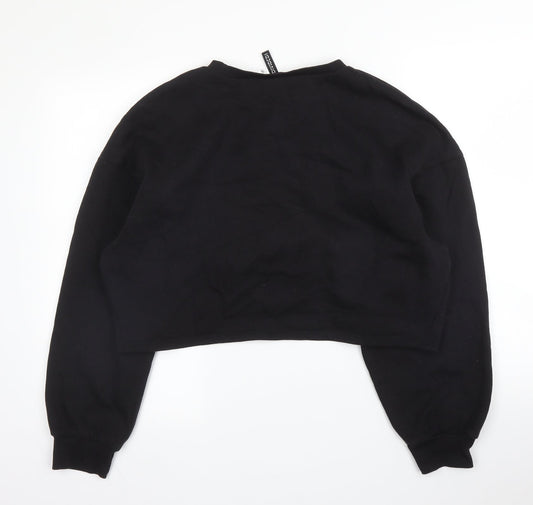 Womens UK Size XL H&M Black Pullover Jumper