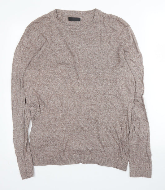 Mens UK Size L ASOS Purple Pullover Jumper
