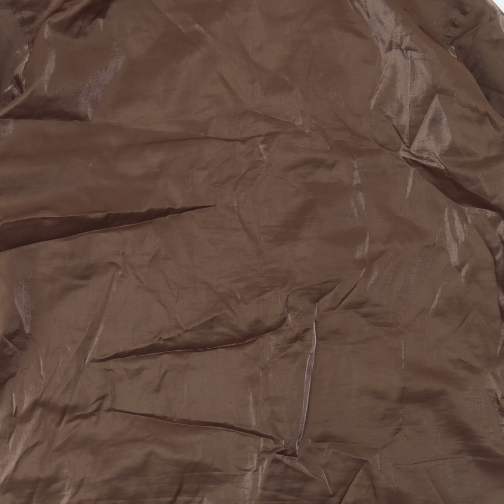 Womens UK Size M Bonmarché Brown Jacket