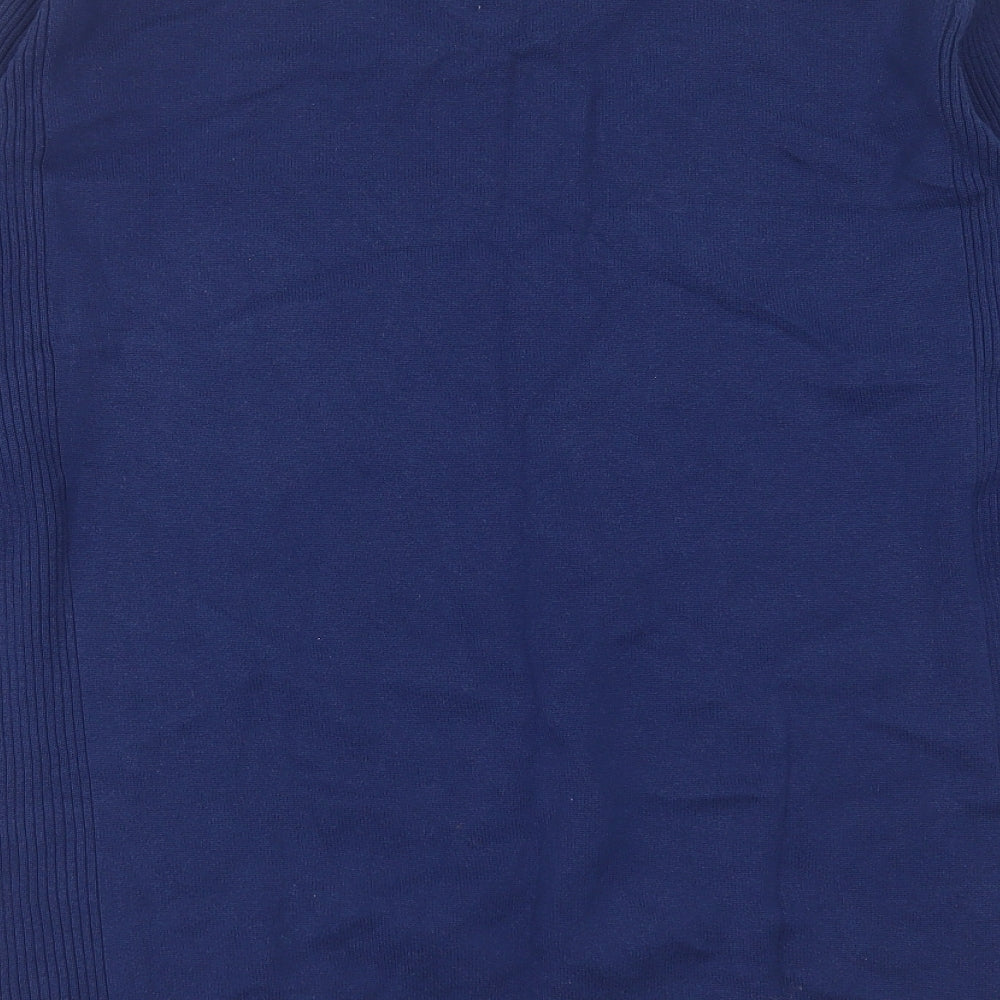 Propeller Mens Blue Round Neck Cotton Pullover Jumper Size 2XL