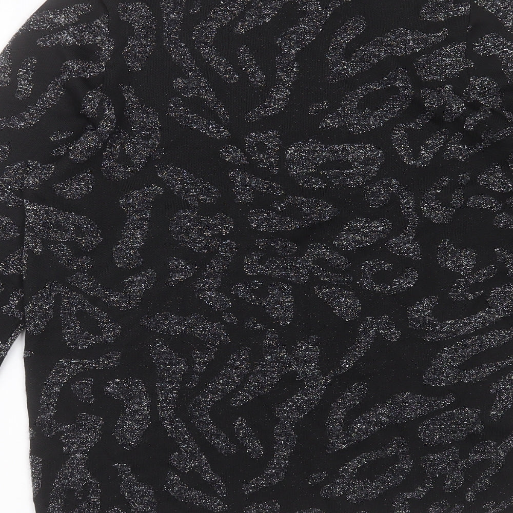 Womens UK Size M NEXT Black Pullover Jumper