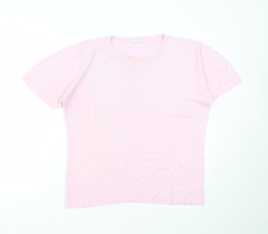 Womens UK Size 16 Matalan Pink Pullover Jumper