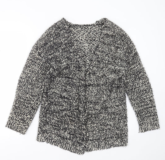 Womens UK Size S Matalan Black Cardigan Jumper