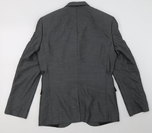 Mens UK Size 38 NEXT Regular Grey Suit Jacket