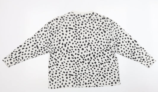 Womens UK Size 6 Missguided White Basic Blouse