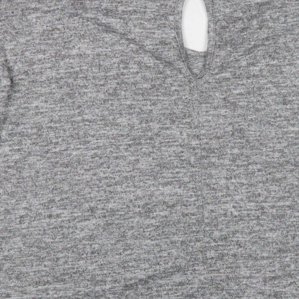 Womens UK Size 14 Blue Vanilla Grey Pullover Jumper