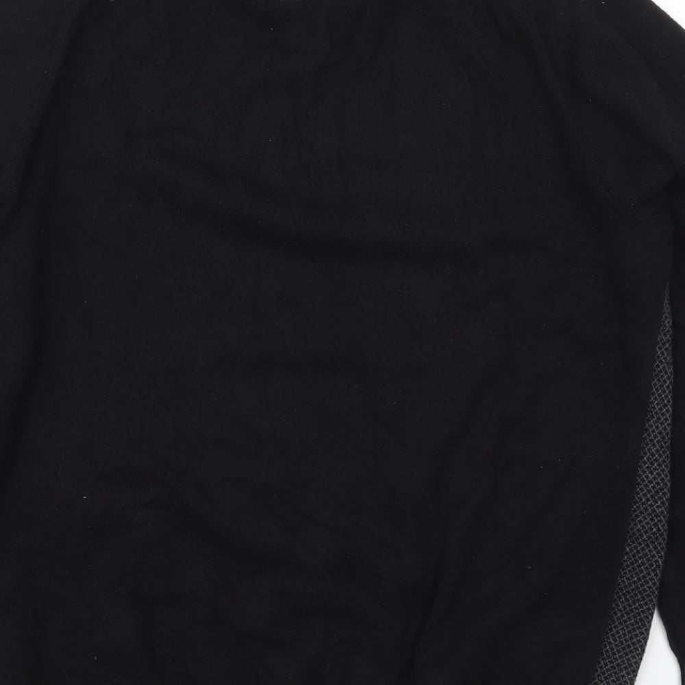 Womens UK Size M Easy Black Pullover Jumper