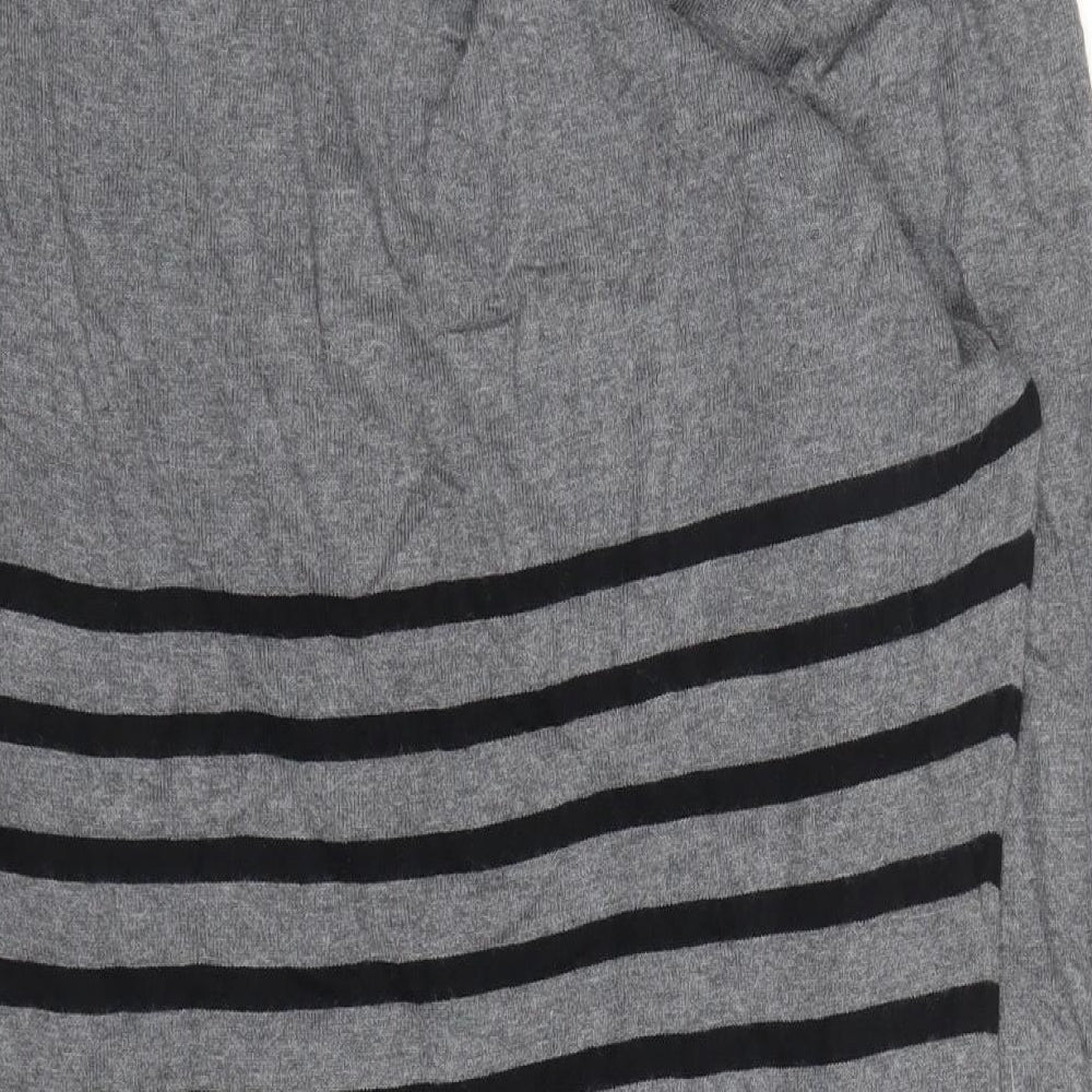 Womens UK Size 8 NEXT Grey Tunic Jumper