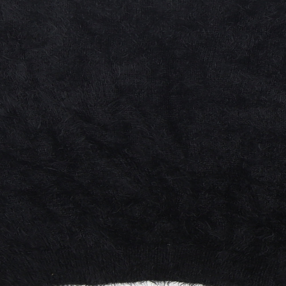 M&S Girls Black Jacket Coat Size 14 Years