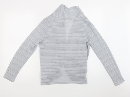 Womens UK Size S Oasis Blue Cardigan Jumper