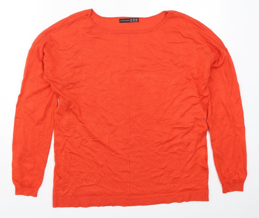 Womens UK Size 14 Atmosphere Red Pullover Jumper