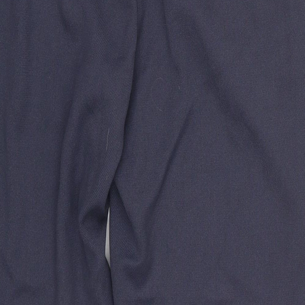 Womens UK Size 10 Preworn Regular Fit Blue Trousers