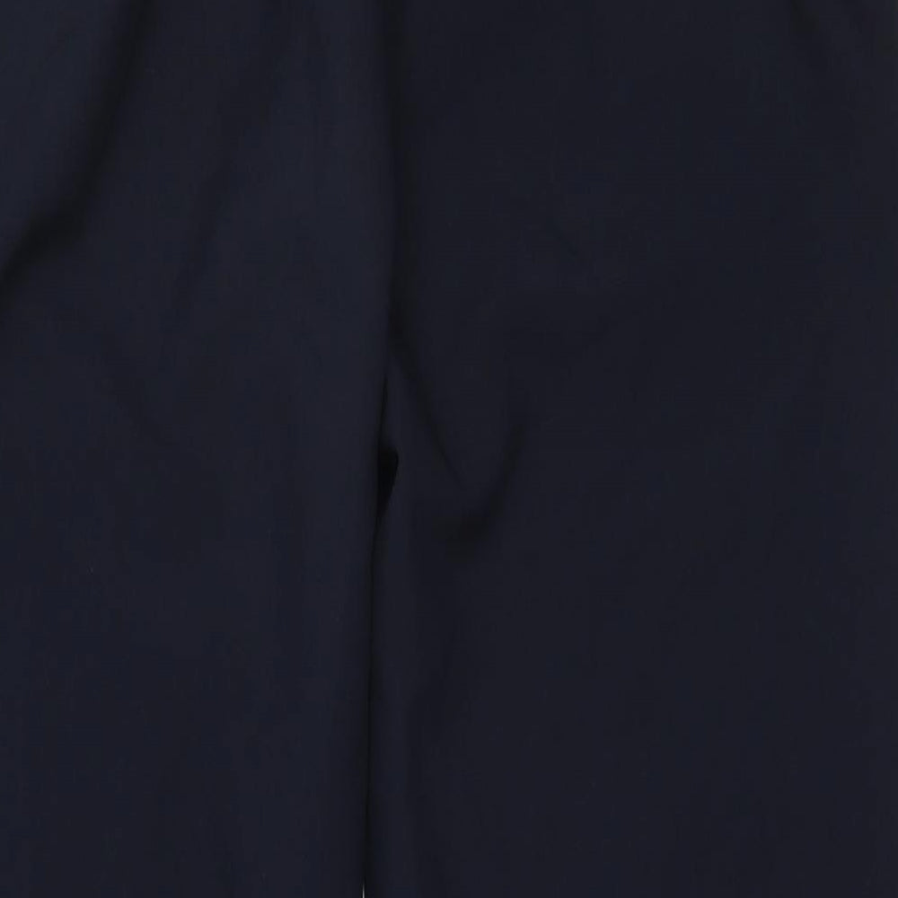 Womens UK Size 14 Sarah Hamilton Regular Fit Blue Trousers