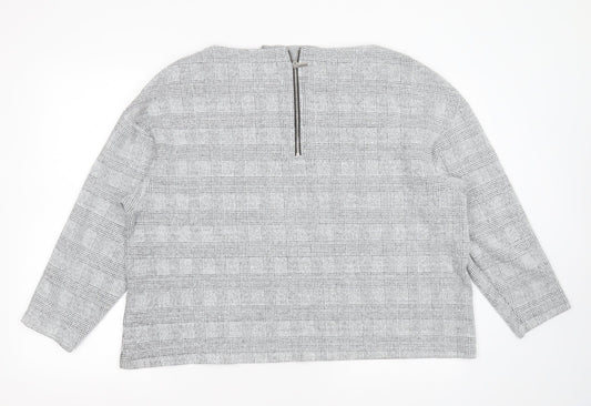 Womens UK Size XL H&M Grey Pullover Jumper