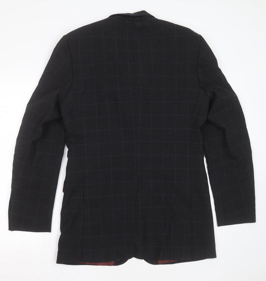 Mens UK Size 38 Burton Regular Grey Suit Jacket