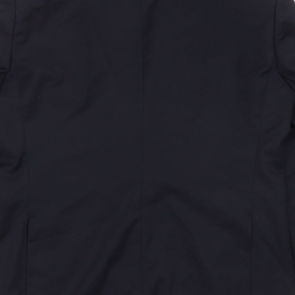 Mens UK Size 40 VAN KOLLEM Regular Blue Suit Jacket