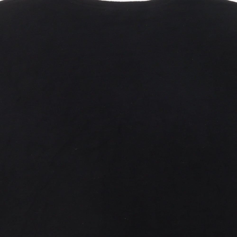 Womens UK Size S Zara Black Pullover Jumper