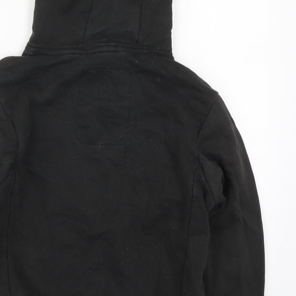 Ripstop Boys Black Cotton Pullover Hoodie Size S Pullover