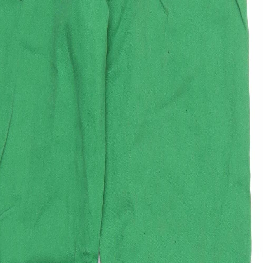Womens UK Size 30 in C&A Regular Fit Chino Green Trousers