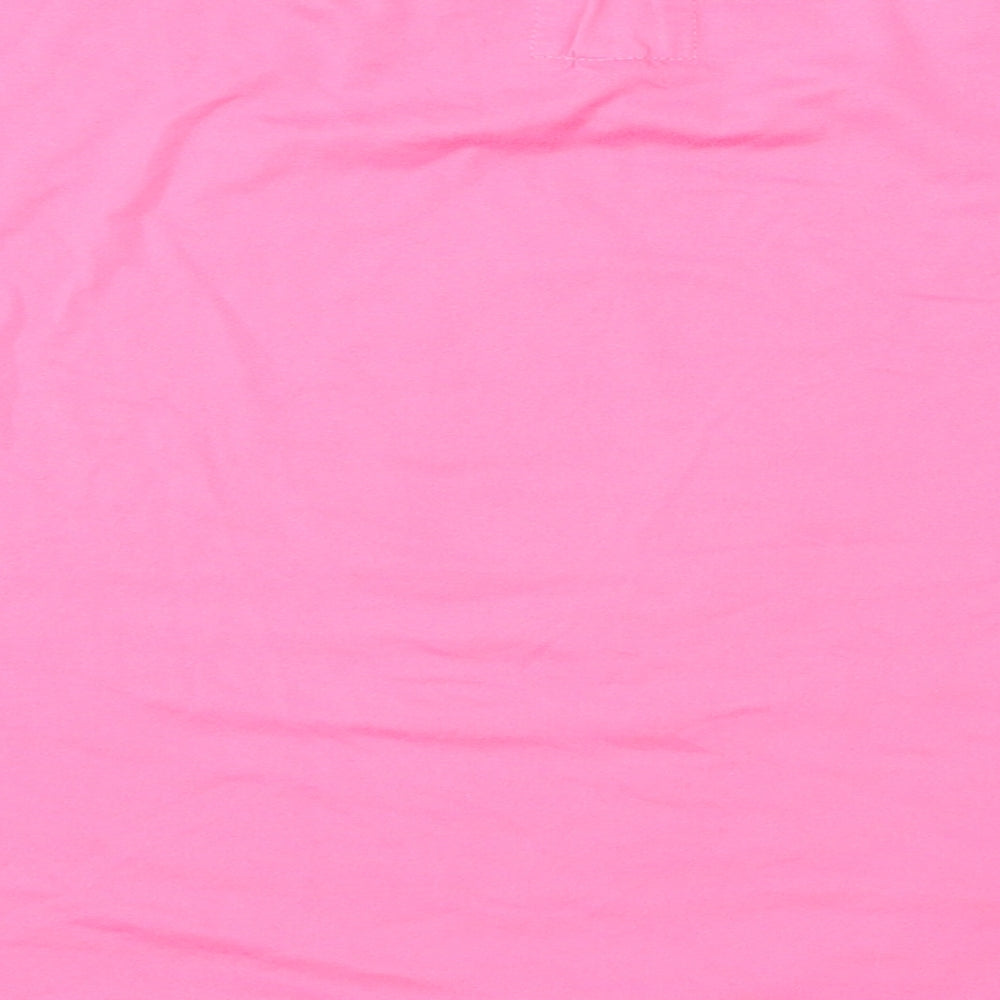 Womens UK Size S Chelsea Peers Pink Basic T-Shirt