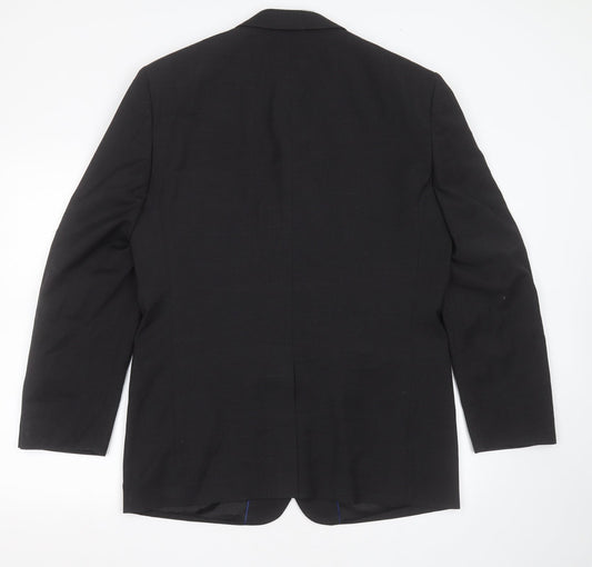 Mens UK Size 40 Brook Taverner Regular Grey Suit Jacket