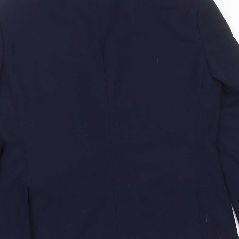 Mens UK Size 40 Burton Regular Blue Suit Jacket