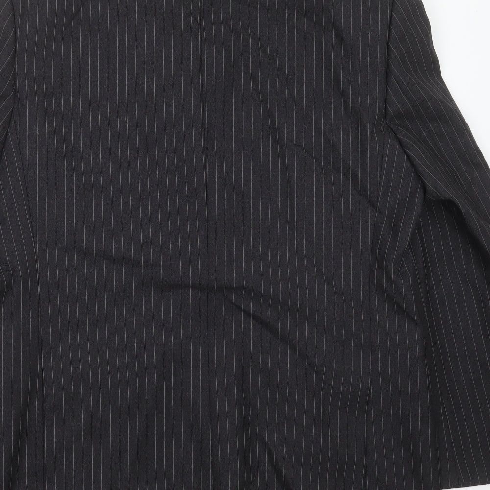 Mens UK Size 42 LABEL Regular Grey Suit Jacket