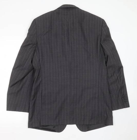 Mens UK Size 42 Marks and Spencer Regular Grey Suit Jacket