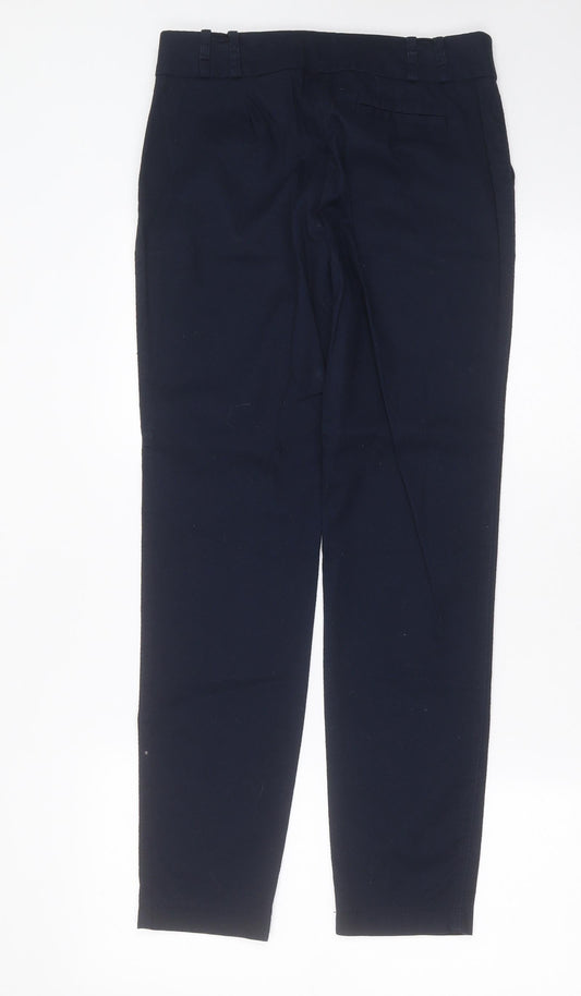 Womens UK Size 8 NEXT Regular Fit Blue Trousers