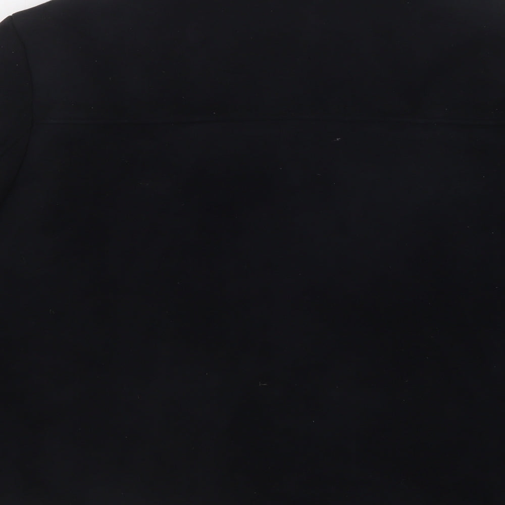 Nexrt Womens Black Jacket Size 12 Zip