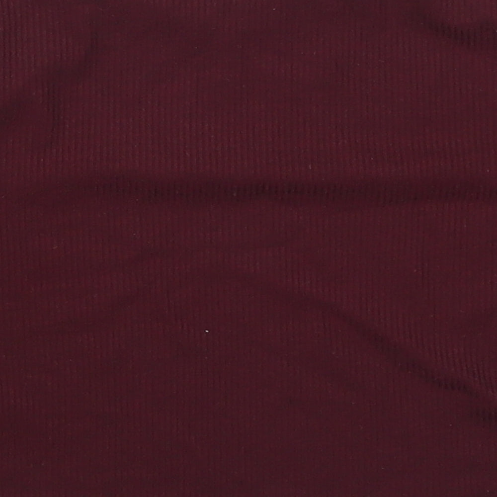 Womens UK Size 8 Missguided Purple Basic T-Shirt