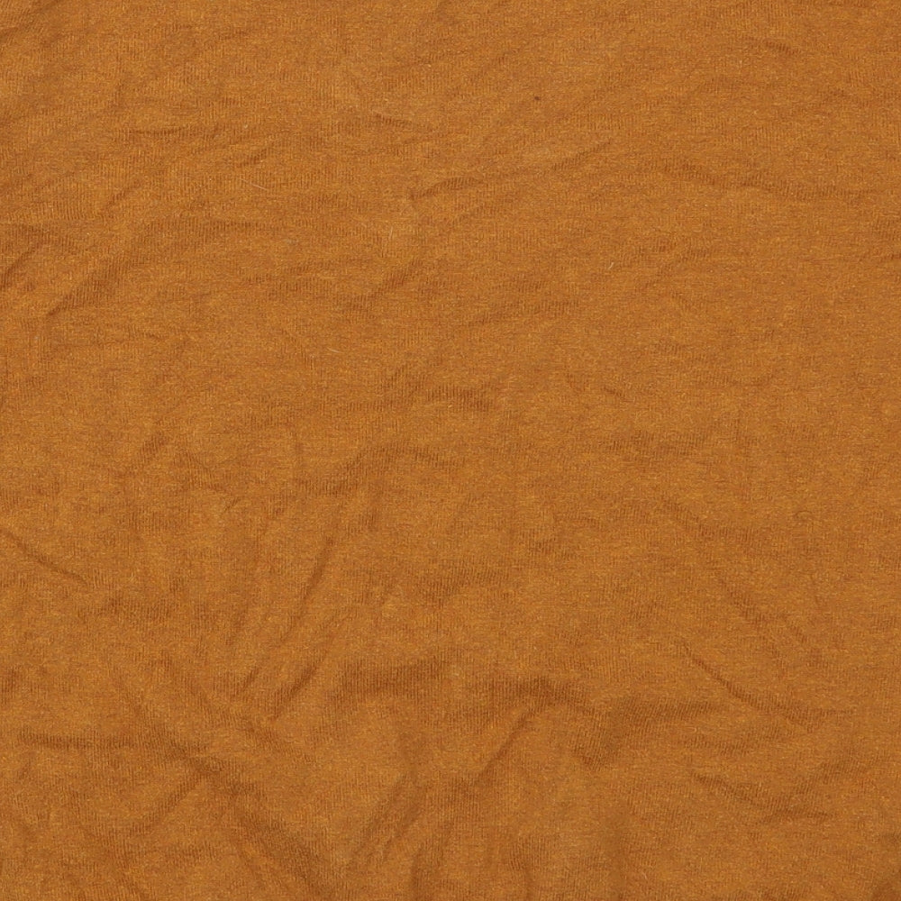 Matalan Mens Brown Round Neck Cotton Pullover Jumper Size L