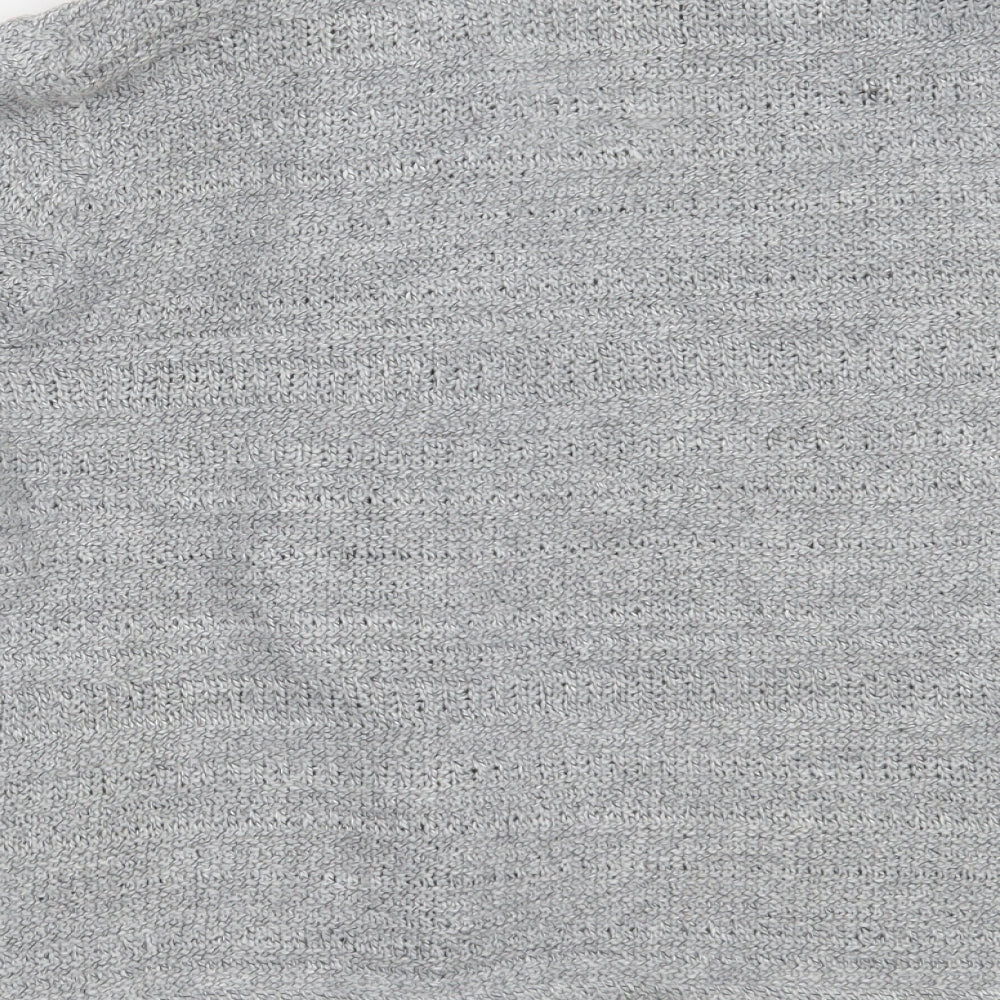 Womens UK Size M Per Una Grey Full Zip Jumper