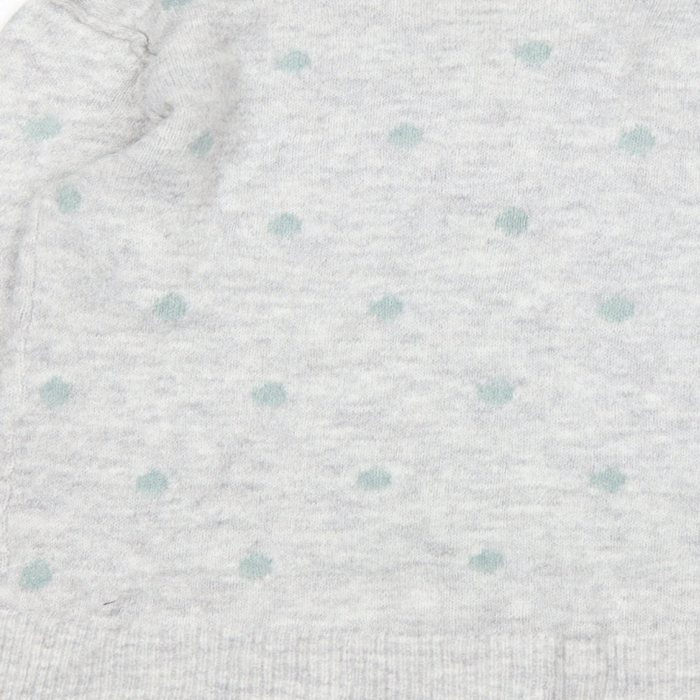 Womens UK Size L H&M Grey Pullover Jumper