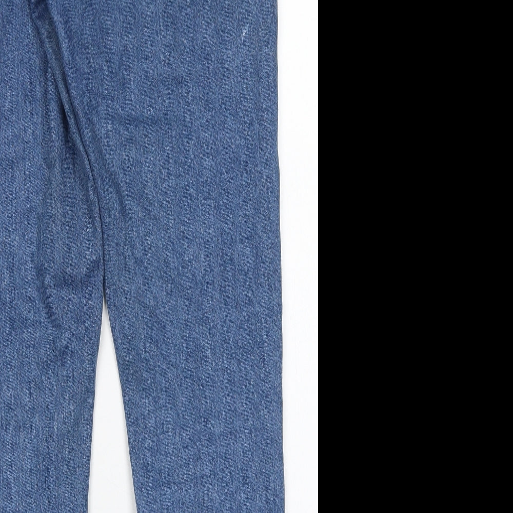 Womens UK Size 8 H&M Regular Fit Straight Blue Jeans