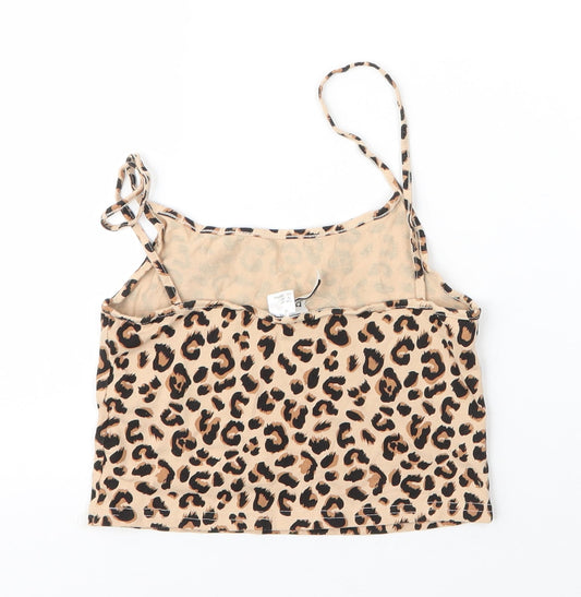 Womens UK Size XS H&M Beige Camisole Blouse
