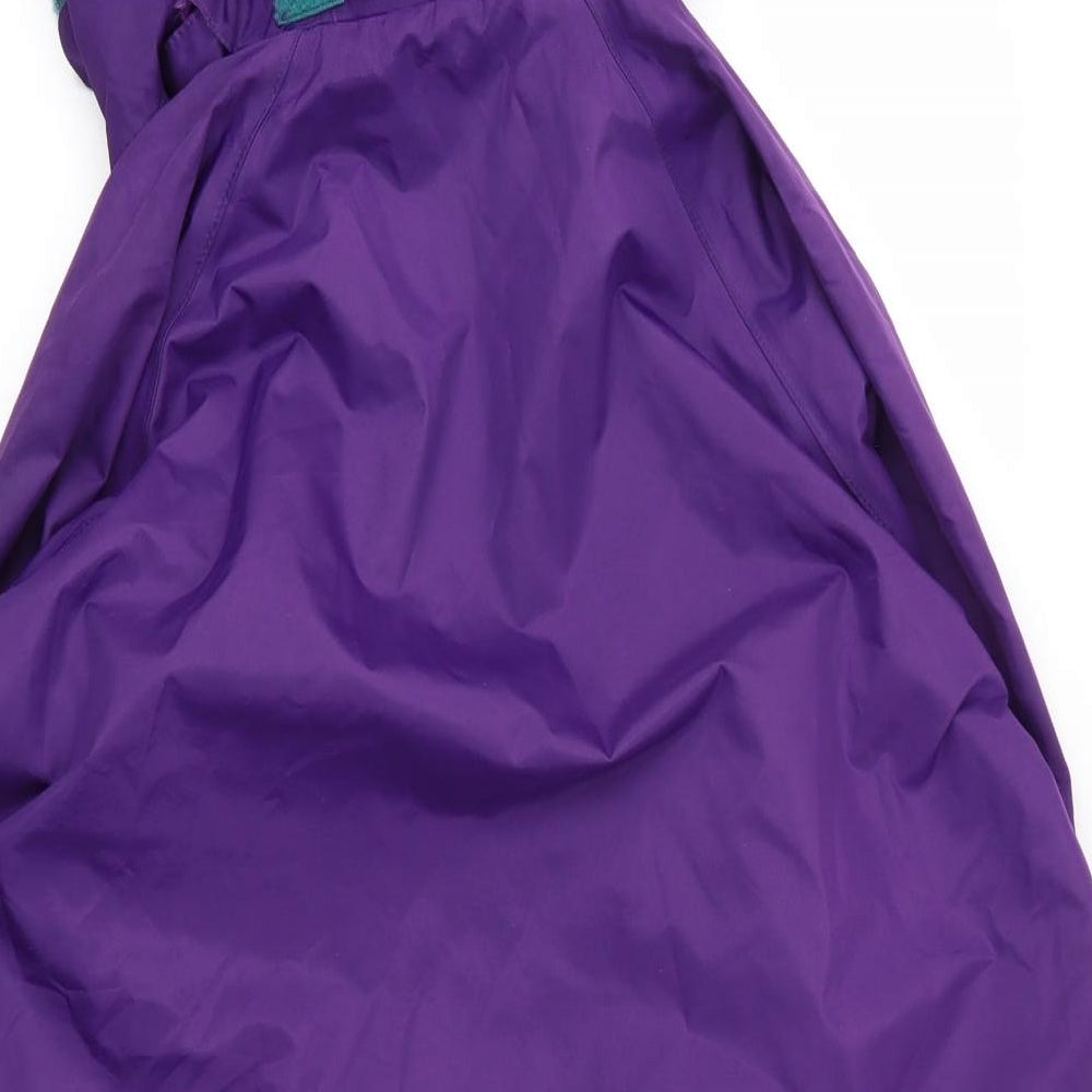 Mens UK Size S Preworn Purple Parka Coat