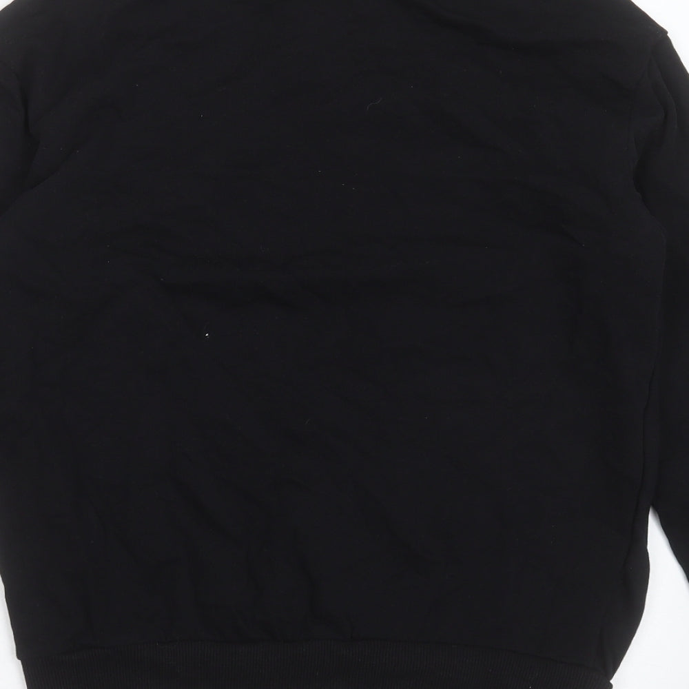 George Womens Black Cotton Pullover Sweatshirt Size S - looney tunes