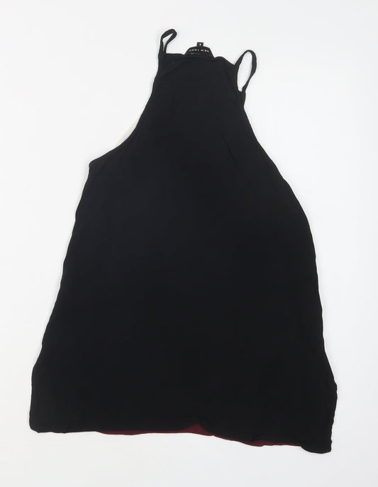 Womens UK Size 8 New Look Black Camisole Blouse