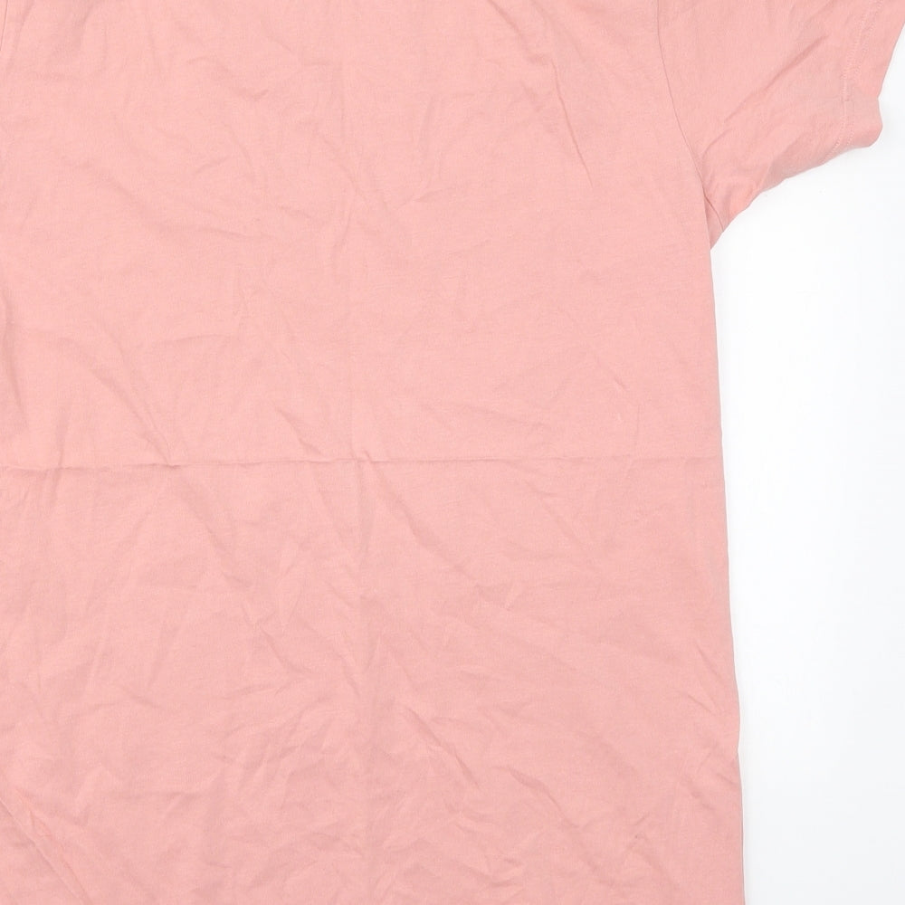 Mens UK Size M Cedar Wood State Pink T-Shirt