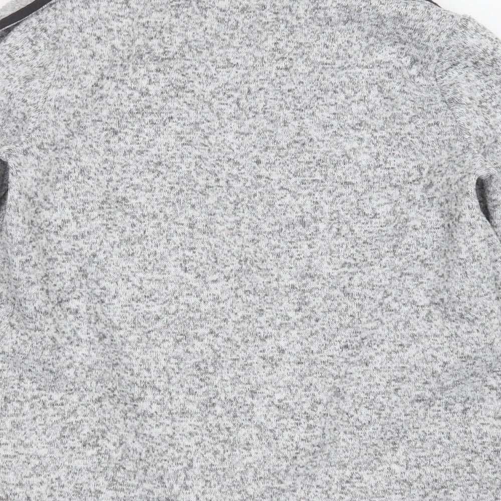 Womens UK Size 12 Papaya Grey Cardigan Jumper