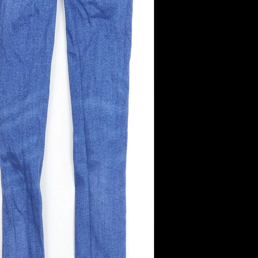 Denim Co Womens Blue Coir Skinny Jeans Size 10 L27 in Regular Button