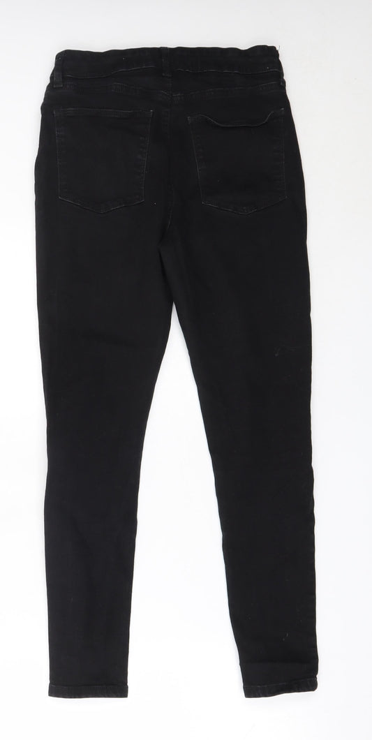 Very Womens Black  Cotton Skinny Jeans Size 27 in L25.5 in Regular