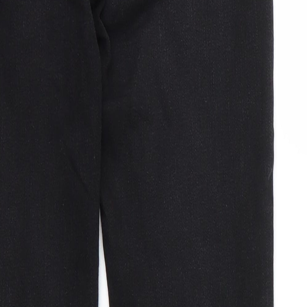 Gap Girls Black Cotton Skinny Jeans Size 10 Years L24 in Regular Zip