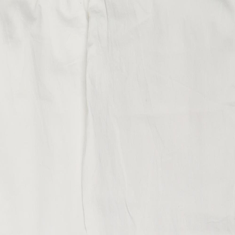Womens UK Size 48 CANDA Regular Fit White Trousers